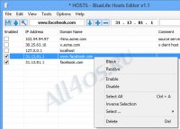 BlueLifeHosts editor -     hosts
